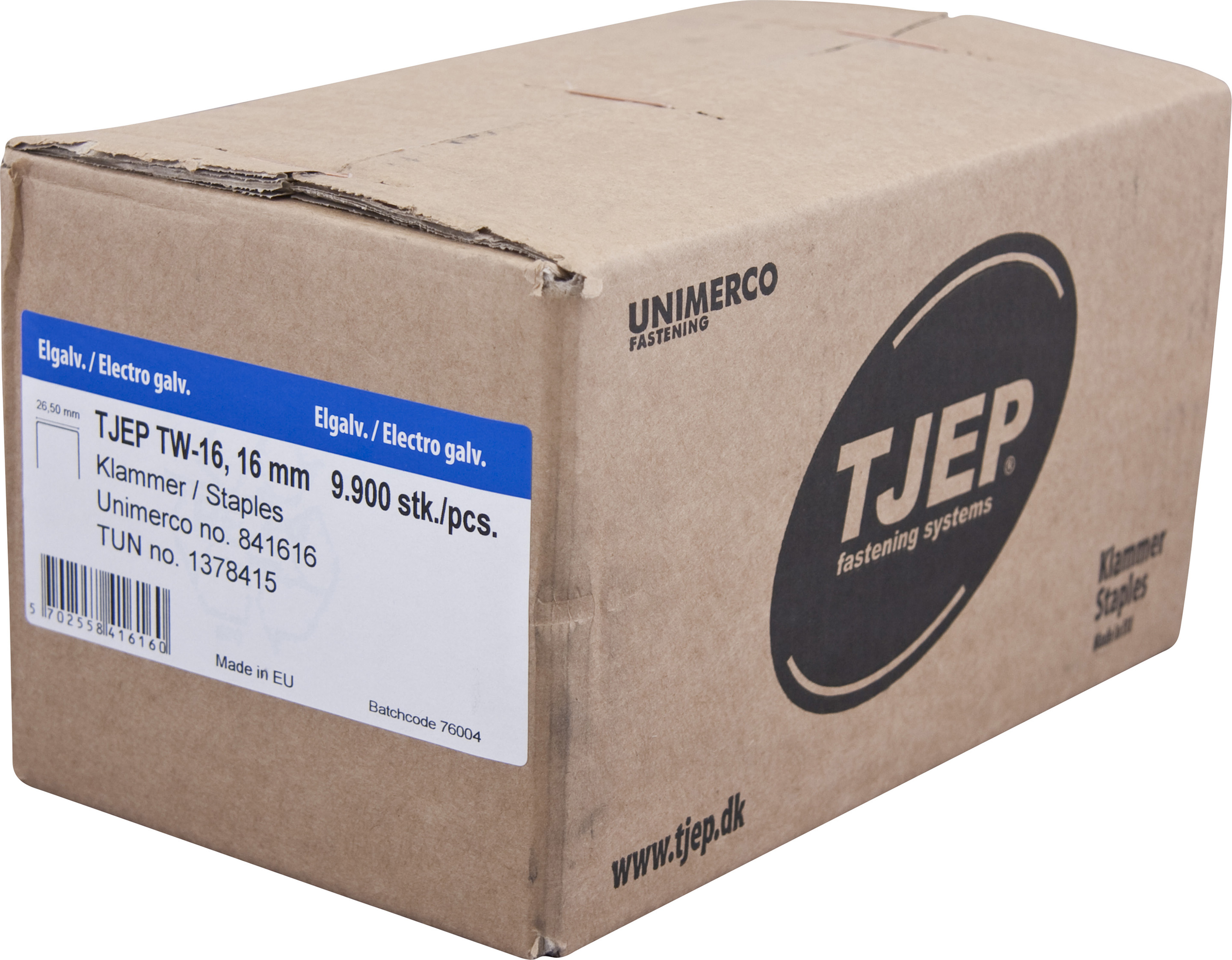 TJEP TW-16 16 mm, s lepidlom